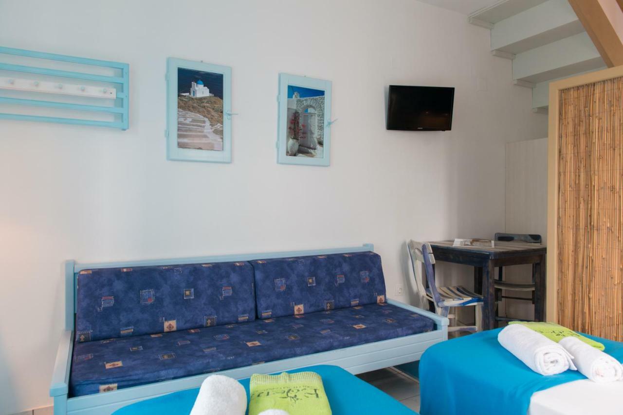Edem Hotel Platis Gialos  Dış mekan fotoğraf